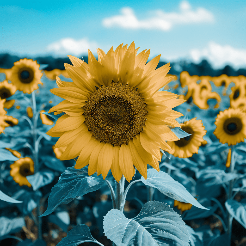 Unveiling the Beauty: Yes, Blue Sunflowers Are Real!