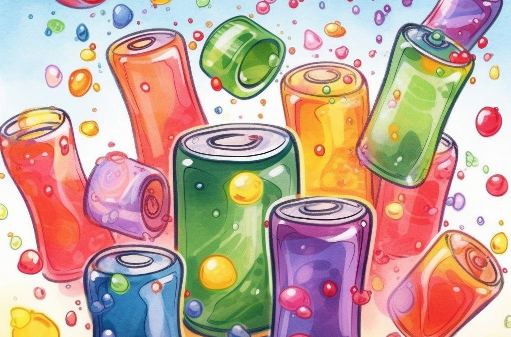 The Fizzy Chemistry: How Soft Drinks Bubble Up with Carbonation Action