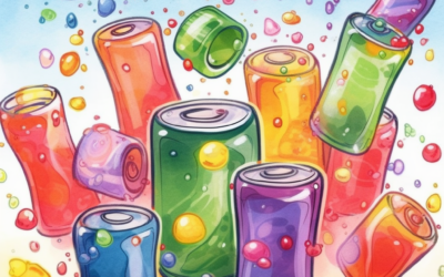 The Fizzy Chemistry: How Soft Drinks Bubble Up with Carbonation Action