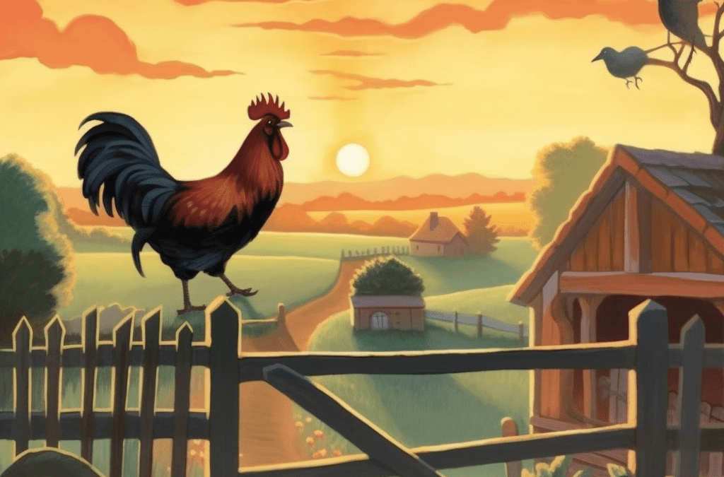 The Sunrise Serenade: Why Roosters Crow and Lead Nature’s Wake-Up Call