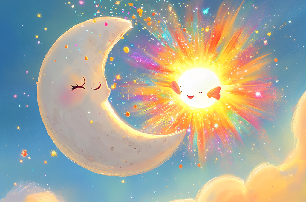 When the Moon Meets the Sun: A Cosmic Collision That Spells Disaster